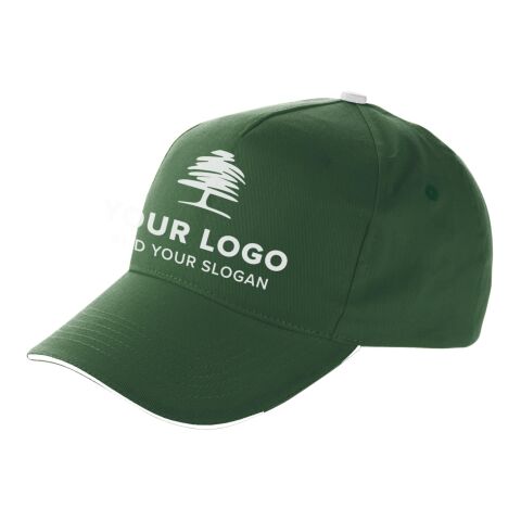Casquette sandwich en coton jaune | sans marquage | non disponible | non disponible