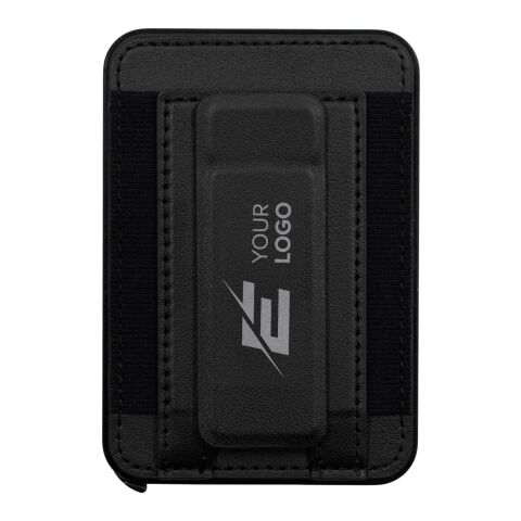 BrandCharger porte-cartes Wally Stand Pro | Recyclé noir
