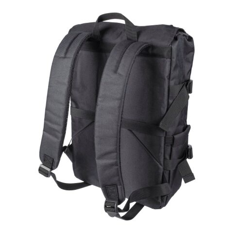 Sac à dos Vayo | Recyclé | Ordinateur portable 15" | 11 l noir
