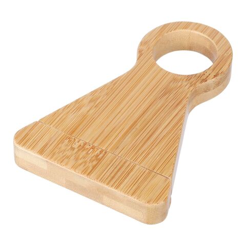 Porte-bouteille Vincio | Bambou recyclé marron