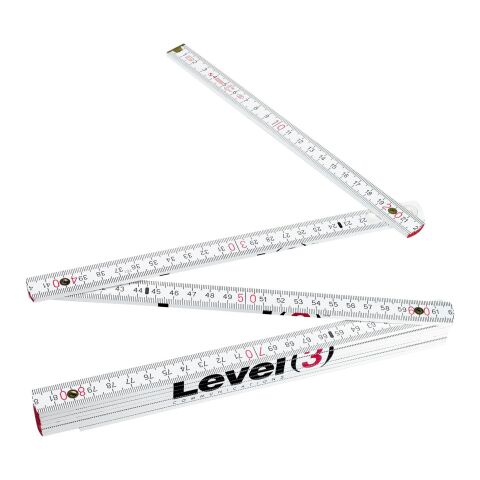 Mètre-ruban Stabila Pro de 2 m blanc