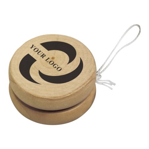 Yoyo en bois. marron