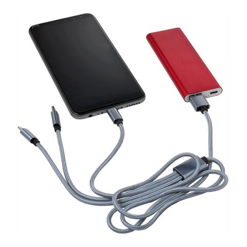 Câble de charge 1 mètre argent