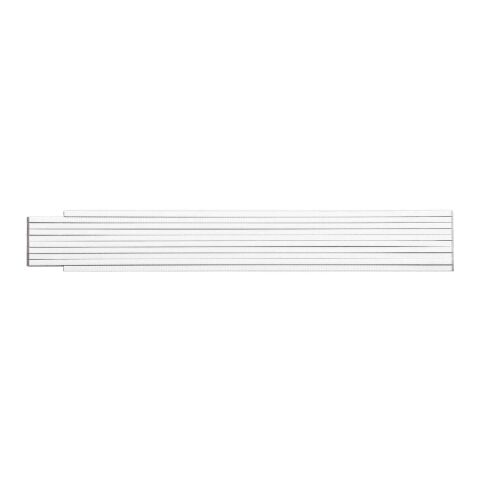 Mètre-ruban en bois de 2 m blanc