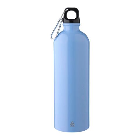 Gourde simple paroi de 750 ml en acier inoxydable recyclé Emeric violet