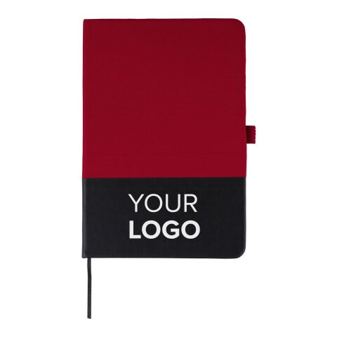 Carnet A5 en polyester rPET Yuna bleu cobalt