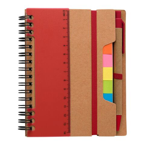 Carnet à spirale en papier recyclé Angela vert clair