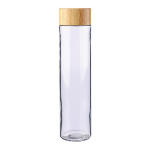 Gourde en verre de 500 ml avec dragonne Clarence marron