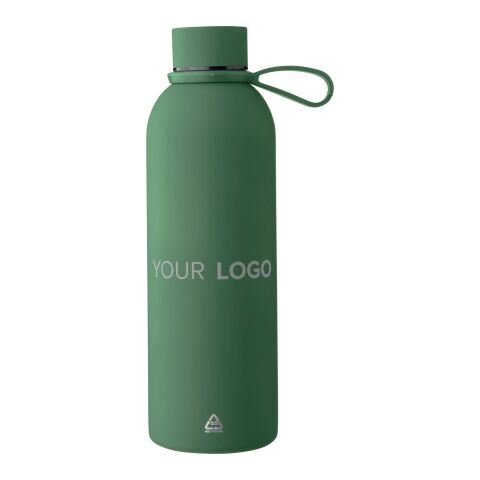 Botella termo de acero inox. reciclado (500 ml) Sena gris