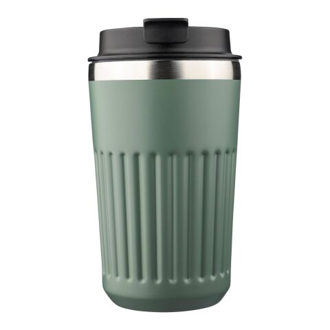 Mug double paroi en acier inoxydable recyclé de 400 ml Chiara bleu