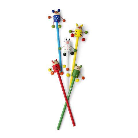 Crayon à papier en bois . multicolore | sans marquage | non disponible | non disponible