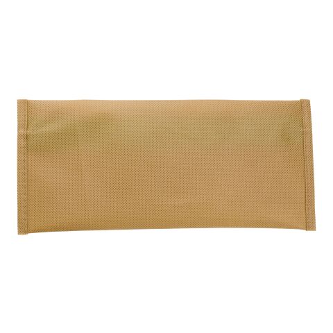 Trousse en non-tissé beige | sans marquage | non disponible | non disponible