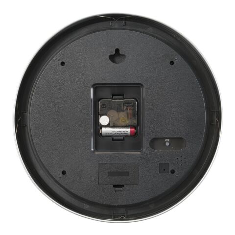 Horloge murale en aluminium argent | sans marquage | non disponible | non disponible