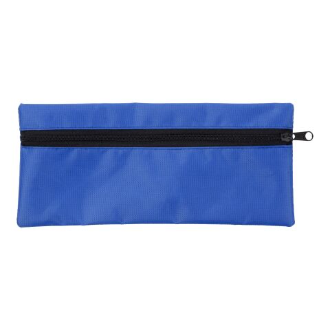 Trousse en nylon zippée. bleu cobalt | sans marquage | non disponible | non disponible