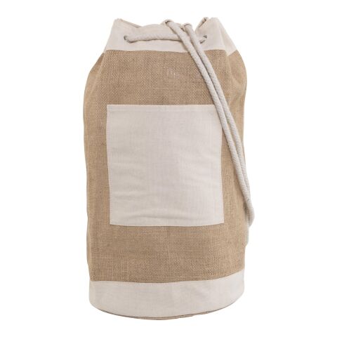 Sac marin en toile de jute  marron | sans marquage | non disponible | non disponible