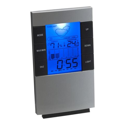 Station météo en plastique argent | sans marquage | non disponible | non disponible