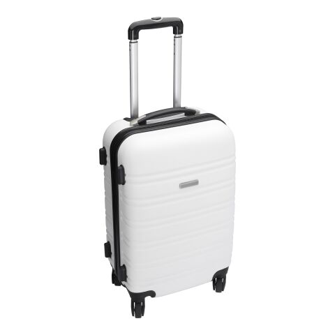 Trolley avec coque rigide en ABS. blanc | sans marquage | non disponible | non disponible