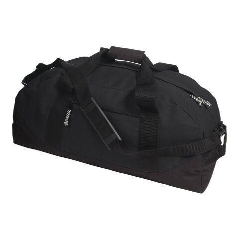 Sac de sport en polyester noir | sans marquage | non disponible | non disponible