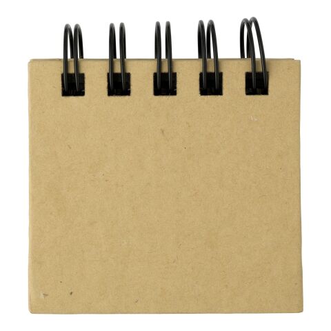 Carnet à spirale contenant 250 papiers repositionnables marron | sans marquage | non disponible | non disponible