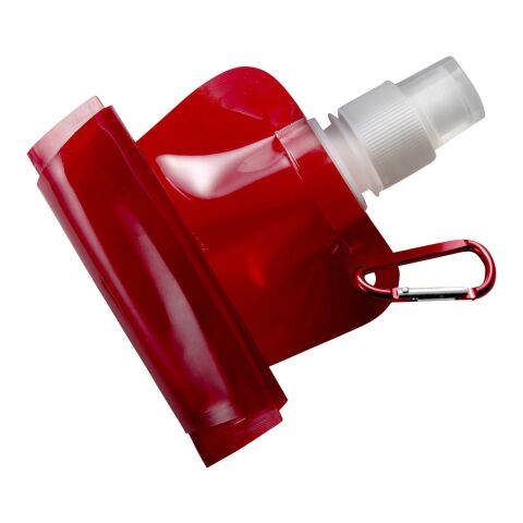 Gourde pliable en PP - 400 ml rouge | sans marquage | non disponible | non disponible