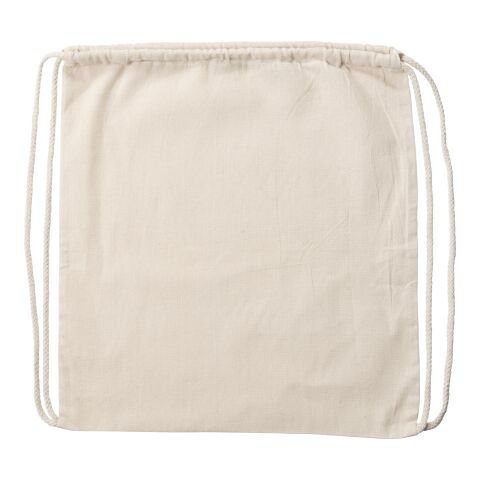 Sac à dos en coton 120 g/m2 beige | sans marquage | non disponible | non disponible