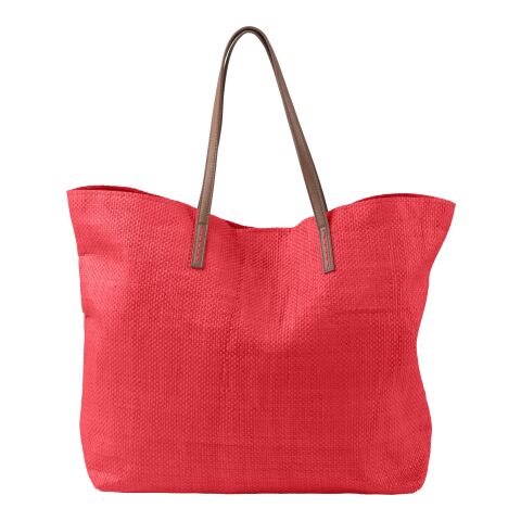 Sac shopping/plage en papier vert lime | sans marquage