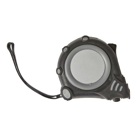 Mètre-ruban en ABS de 3 m noir | sans marquage | non disponible | non disponible