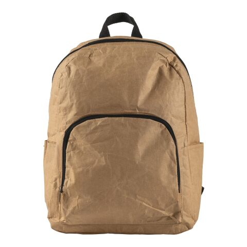 Sac à dos isotherme en papier laminé marron | sans marquage | non disponible | non disponible