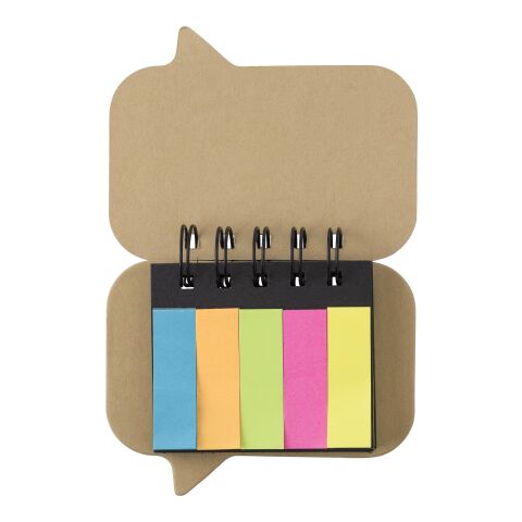 Carnet à spirale avec papiers marron | sans marquage | non disponible | non disponible