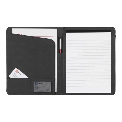 Conférencier A4 en cuir noir | sans marquage | non disponible | non disponible