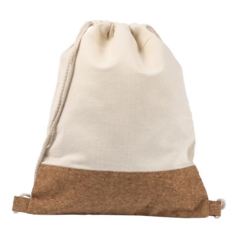 Sac à dos en coton 280g/m². beige | sans marquage | non disponible | non disponible