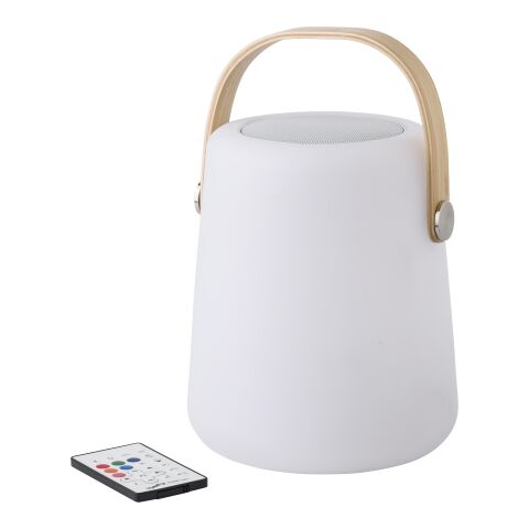 Enceinte double sans fil lumineuse blanc | sans marquage | non disponible | non disponible