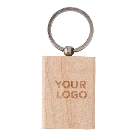 Porte-clés en bois marron | sans marquage | non disponible | non disponible