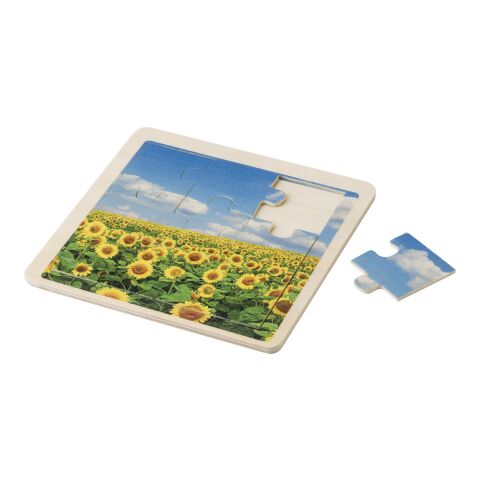 Puzzle 9 pièces en bois marron | sans marquage | non disponible | non disponible