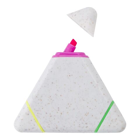 Surligneur en PP et paille de blé multicolore | sans marquage | non disponible | non disponible