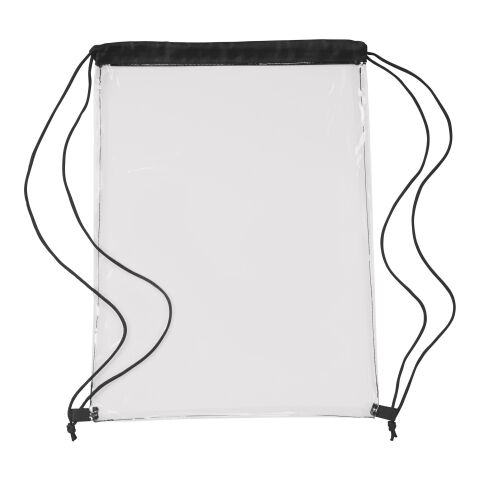 Sac à dos transparent noir