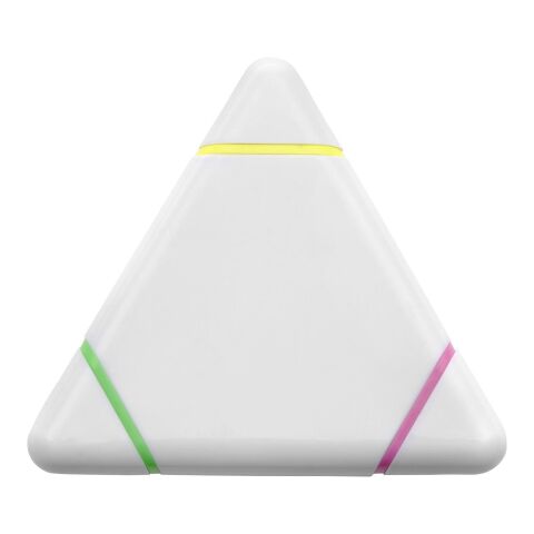 Surligneur triangulaire blanc | sans marquage | non disponible | non disponible