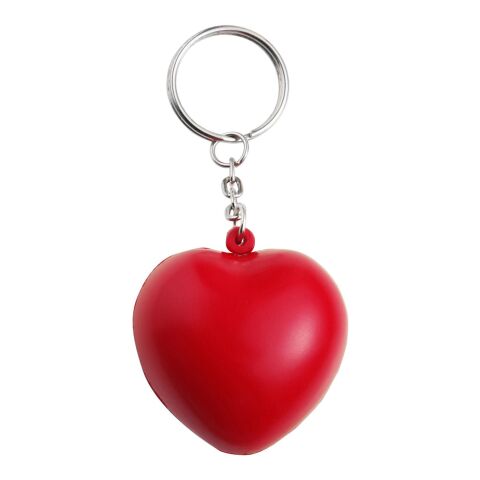 Porte-clés anti-stress. rouge | sans marquage | non disponible | non disponible