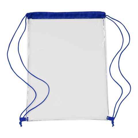 Sac à dos transparent bleu cobalt | sans marquage | non disponible | non disponible