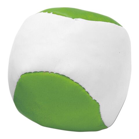 Balle anti-stress bicolore vert lime | sans marquage | non disponible | non disponible