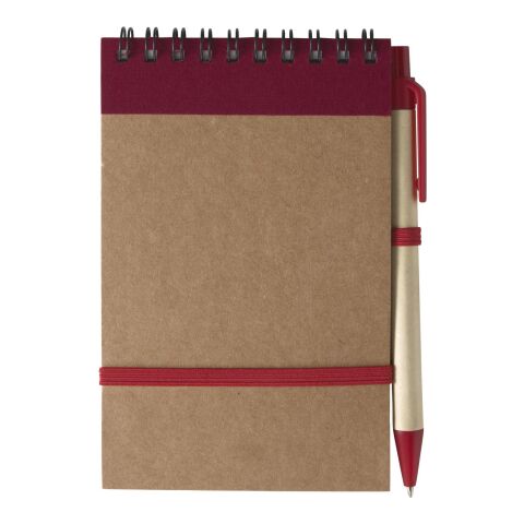 Carnet à spirale en carton rouge | sans marquage | non disponible | non disponible