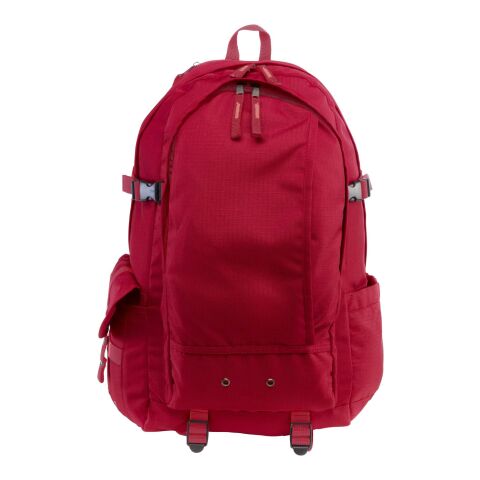Sac à dos en polyester rouge | sans marquage | non disponible | non disponible
