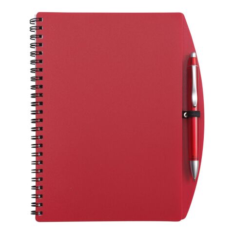 Carnet à spirale de format A5 rouge | sans marquage | non disponible | non disponible