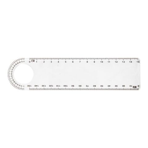 Règle en plastique de 15 cm. neutre | sans marquage | non disponible | non disponible