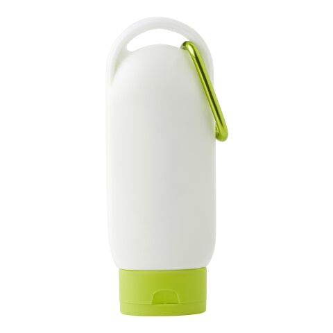 Crème solaire indice SPF 30 dans un flacon. vert lime | sans marquage | non disponible | non disponible