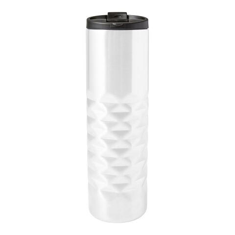 Bouteille isotherme double paroi en acier inoxydable - 460 ml blanc | sans marquage | non disponible | non disponible