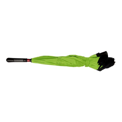 Parapluie réversible en soie pongée vert lime | sans marquage | non disponible | non disponible