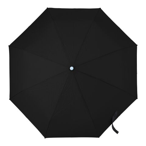 Parapluie pliable en polyester 190 T pongee noir | sans marquage | non disponible | non disponible