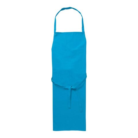 Tablier de cuisine en coton 180 g/m² bleu clair | sans marquage | non disponible | non disponible