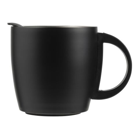Mug étanche double paroi noir | sans marquage | non disponible | non disponible